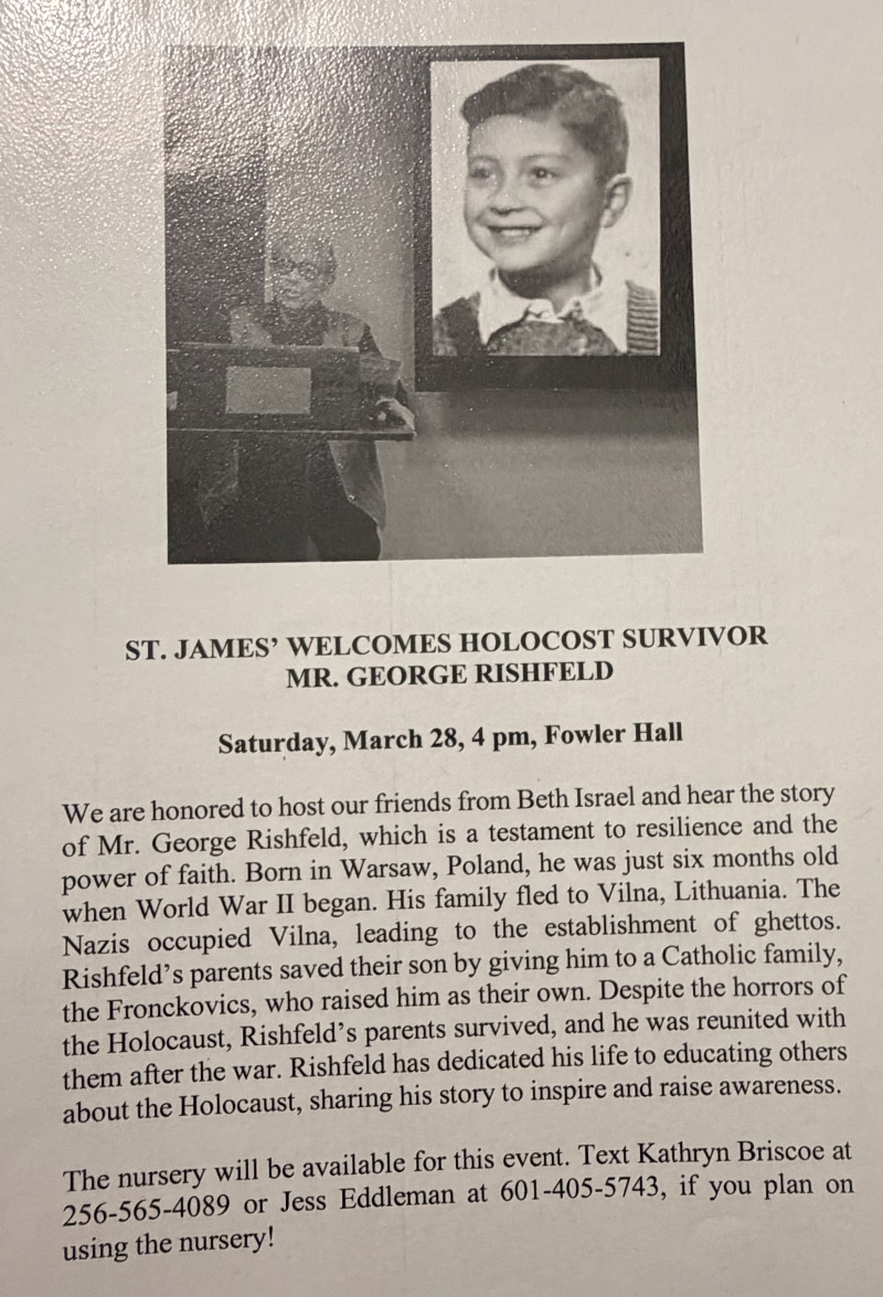 Testimony St. James