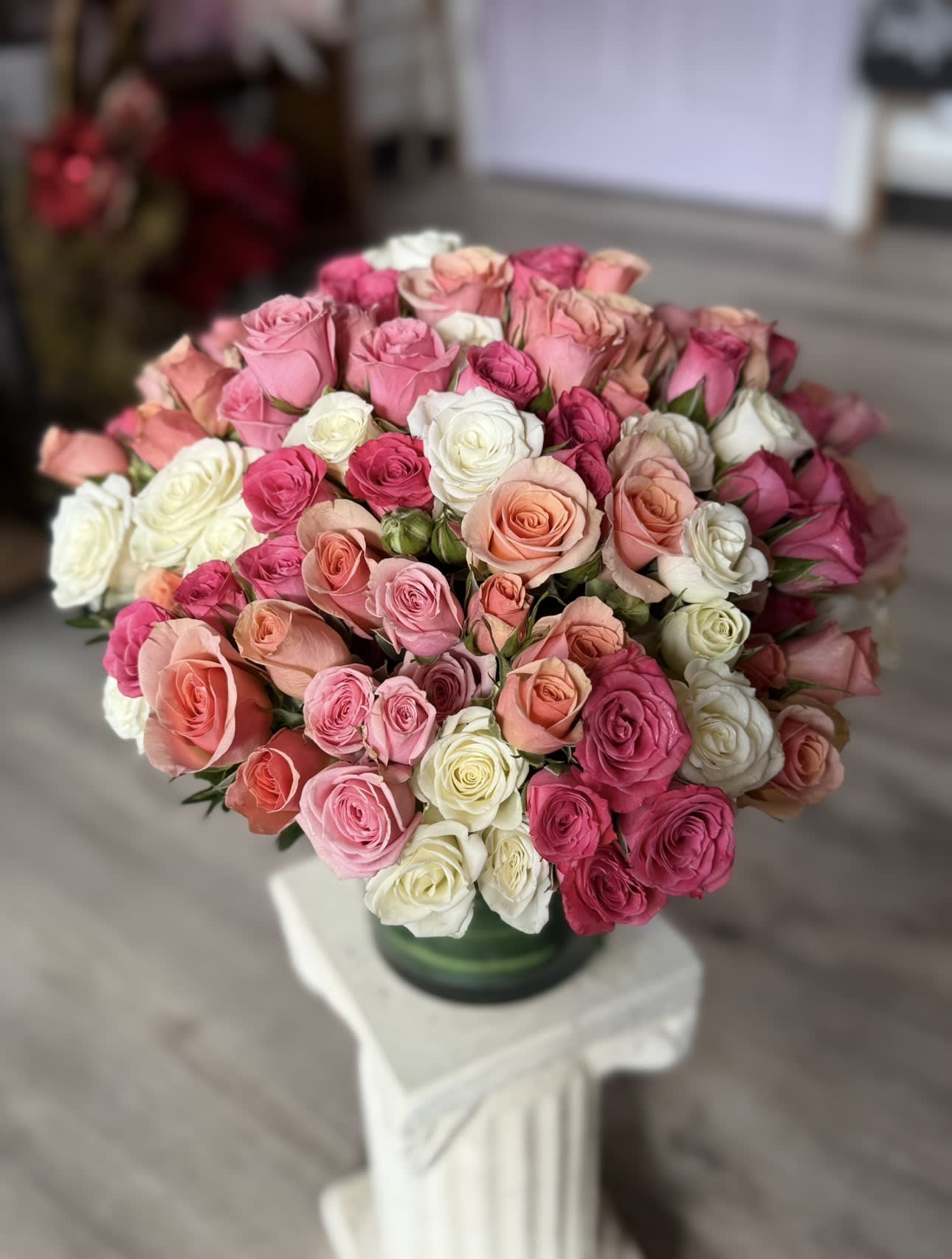 Vogue flower arrangement from Designs By Don Florist