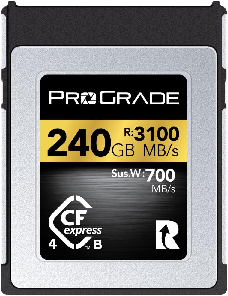 Gold CFexpress 4.0 Type B 240GB