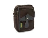Billingham Compact Stowaway Shoulder Bag - Black/Black
