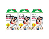 Fujifilm Instax Mini Instant Photo Film - White, 60 Shot Pack