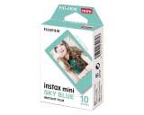 Fujifilm Instax Mini Instant Photo Film - Sky Blue, 10 Shot Pack