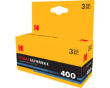 Kodak UltraMax 400 35mm Colour Film (24 Exp) Pack of 3