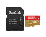 SanDisk 32GB Extreme PLUS 100MB/Sec  microSDHC UHS-I Card + Adapter