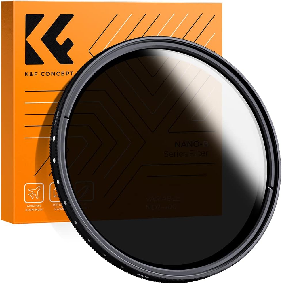 K&F Concept 77mm Variable ND2-400 Filter