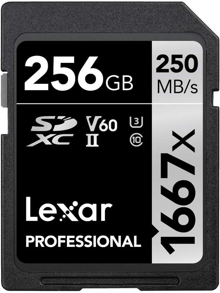 Lexar Professional 1667x 256GB SD