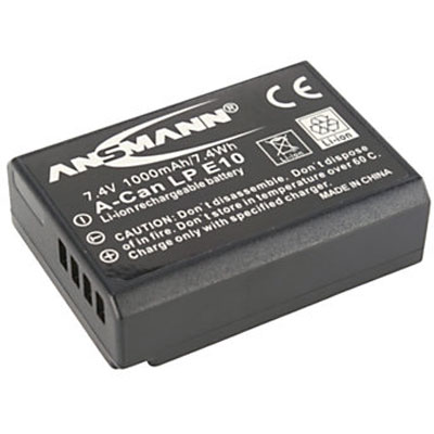 Ansmann LP-E10 Battery (replacement for Canon LP-E10)
