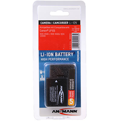 Ansmann A-Can LP-E5 Battery (replacement for Canon LP-E5)