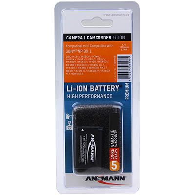 Ansmann NP-BX1 Battery (Sony NP-BX1)