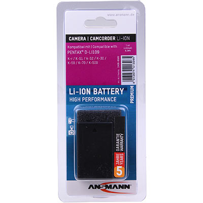 D-LI109 Battery (Pentax D-LI109)