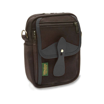 Billingham Compact Stowaway Shoulder Bag - Black/Black