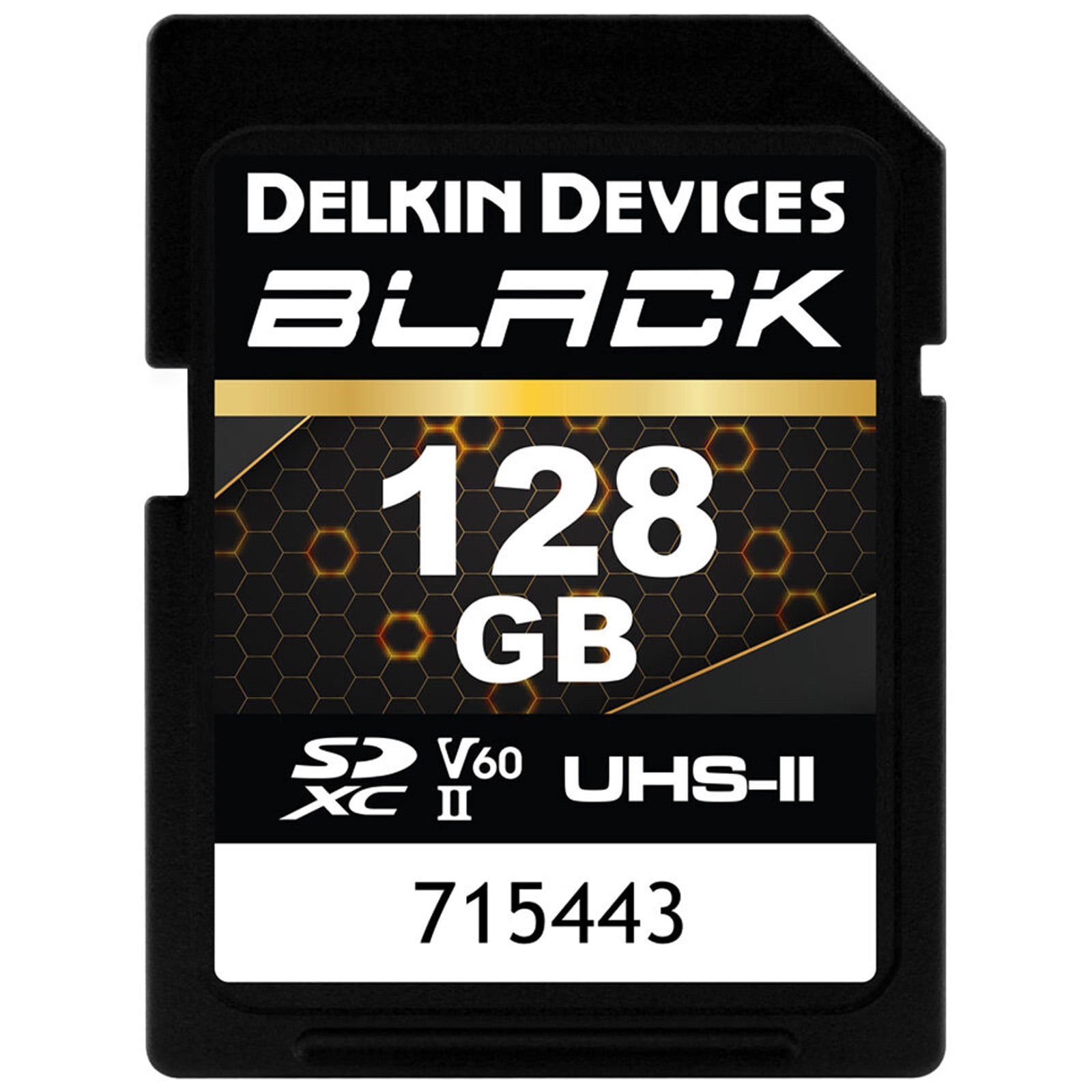 Delkin BLACK SD UHS-II V60 128GB