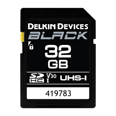 Delkin BLACK SD UHS-I 32GB