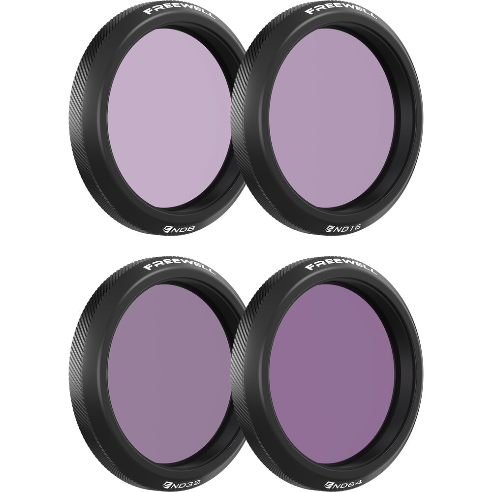 Freewell Standard Day ND 4-Pack for DJI Osmo Action 5 Pro