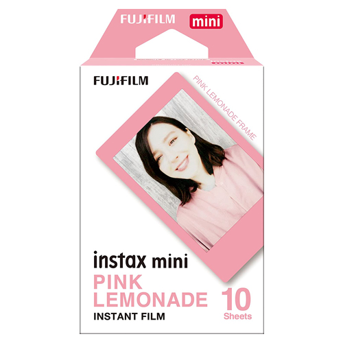 Instax Mini Instant Photo Film - Pink Lemonade, 10 Shot Pack