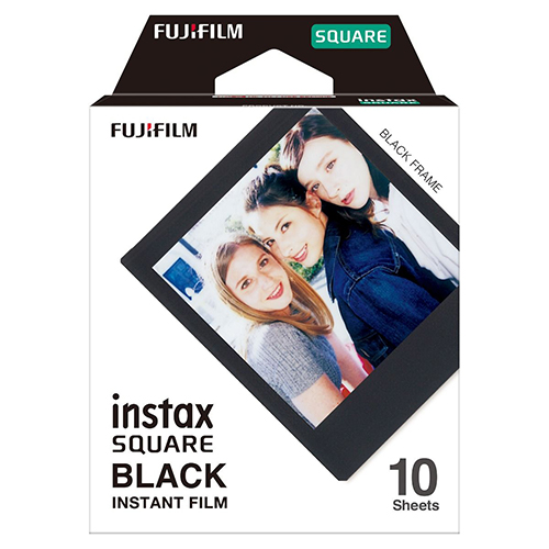 Instax Square Film Black Frame - 10 Shots