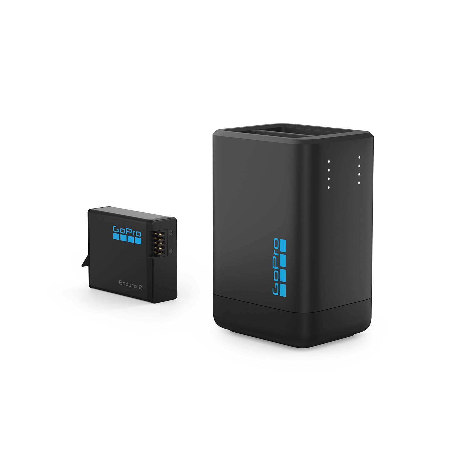 GoPro Dual Battery Charger + Enduro 2 Battery (MISSION 1 Series)