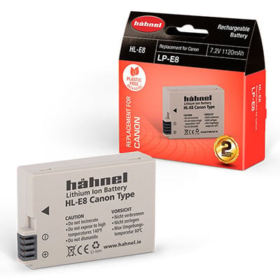 Hähnel HL-E8 Battery (replacement for Canon LP-E8)