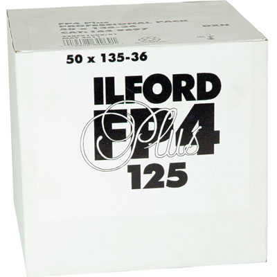 FP4 Plus 35mm film (36 exposure) Pack of 50