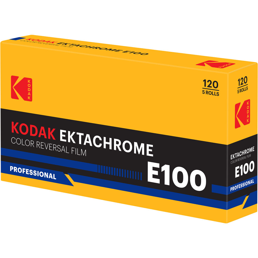 Kodak Ektachrome E100 120 Slide Film (5-Pack)