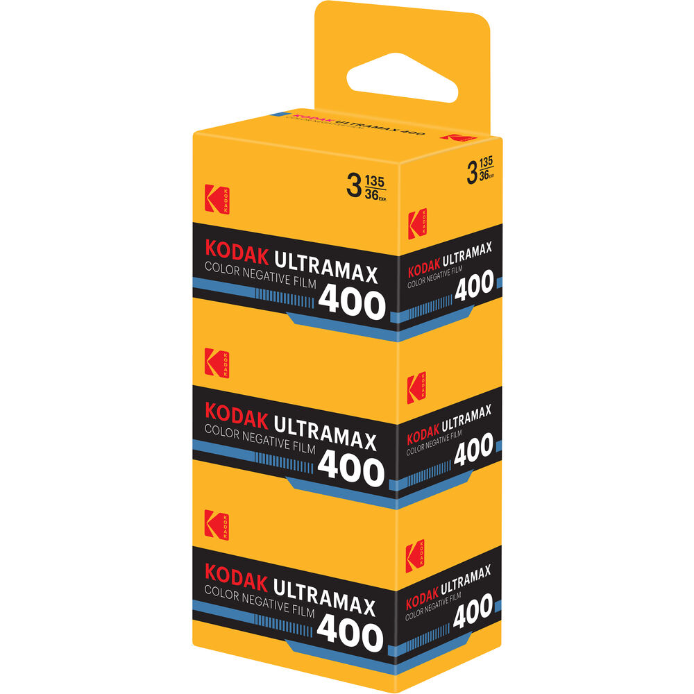 UltraMax 400 35mm Colour Film (36 Exp) Pack of 3
