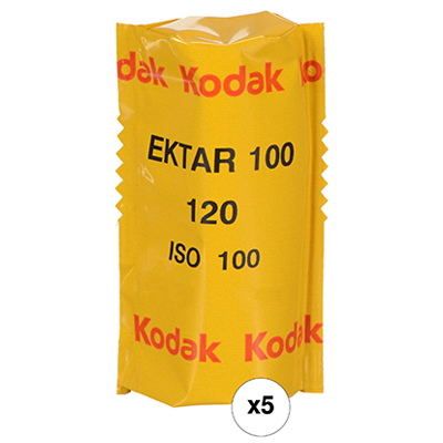 Ektar 100 120 Film (5-Pack)