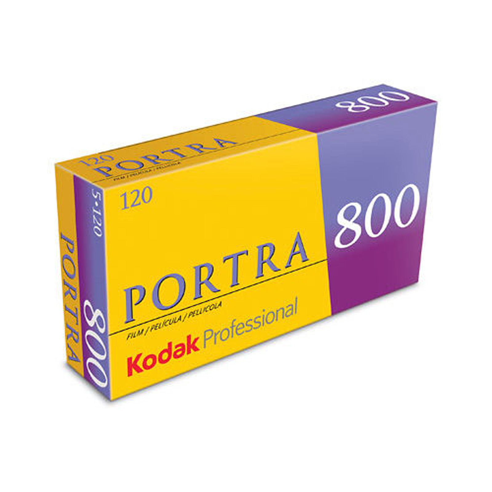 Portra 800 120 Film (5-Pack)