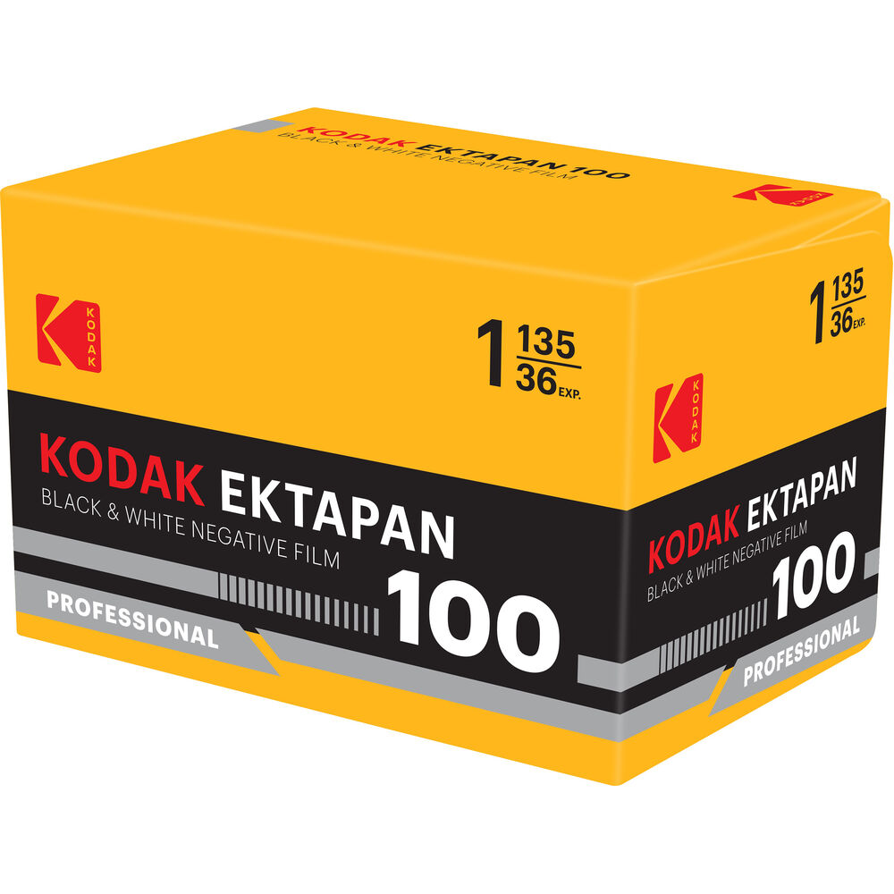 Kodak Ektapan 100 35mm B&W Film (36 Exp)