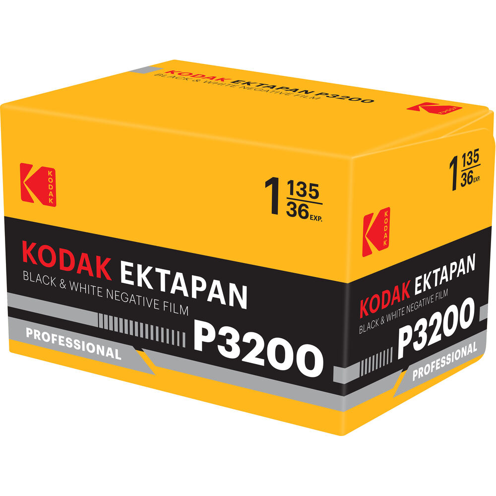 Kodak Ektapan P3200 35mm B&W Film (36 Exp)