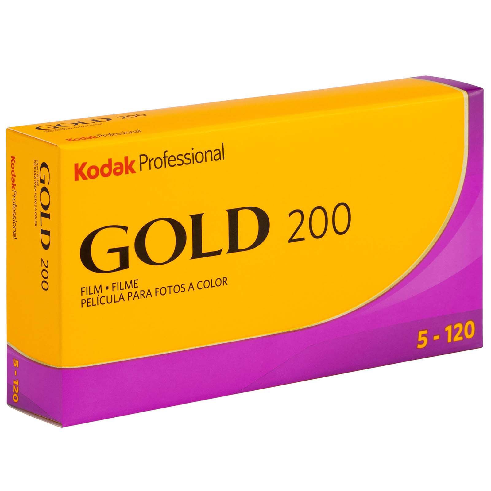 Kodak Gold 200 120 Film (5-Pack)