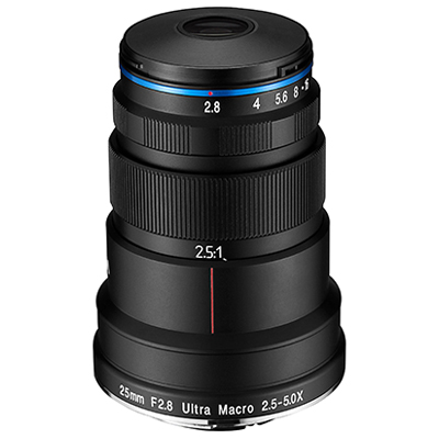 Laowa 25mm f/2.8 2.5-5X Ultra Macro
