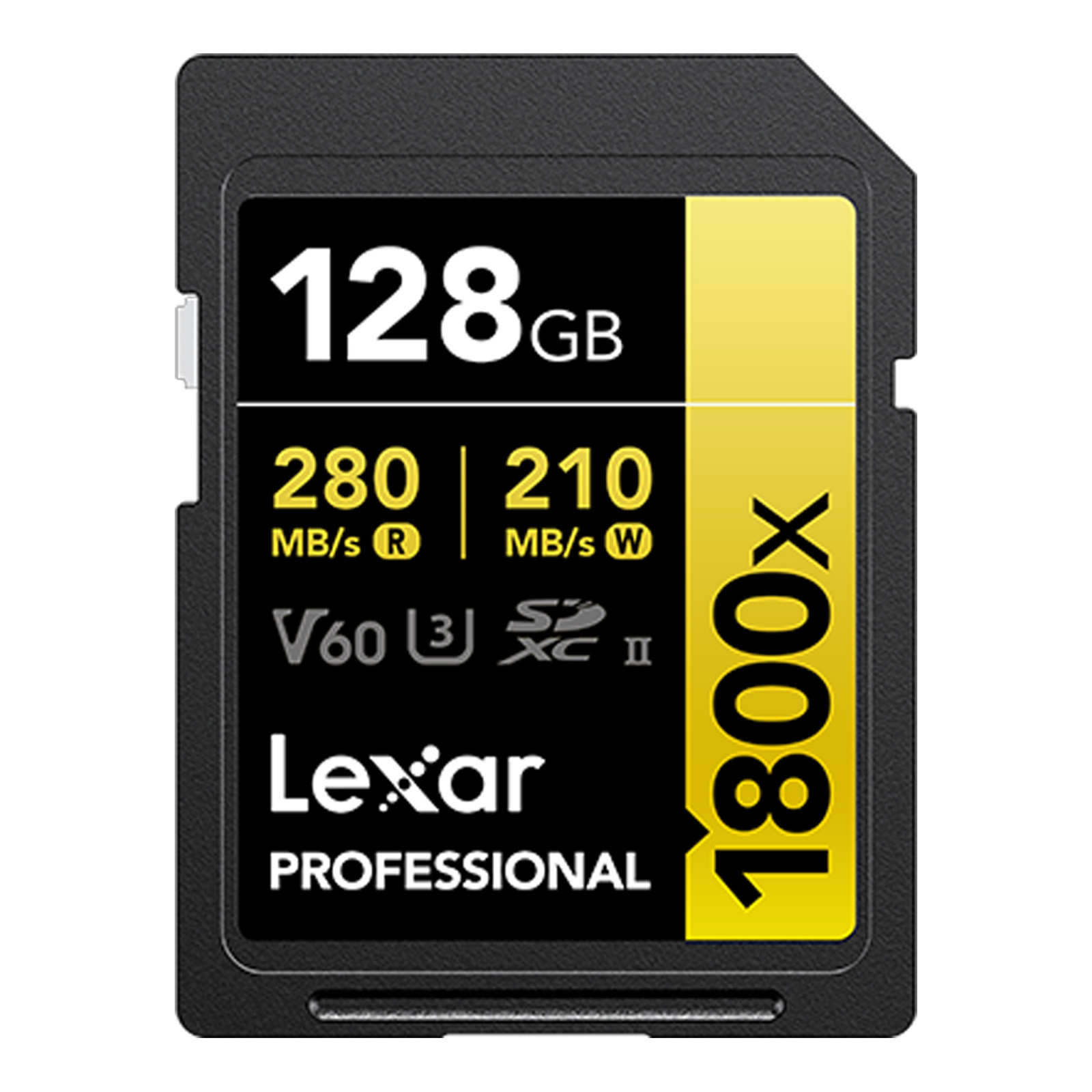 Lexar Professional 1800x SDXC UHS-II GOLD 128GB