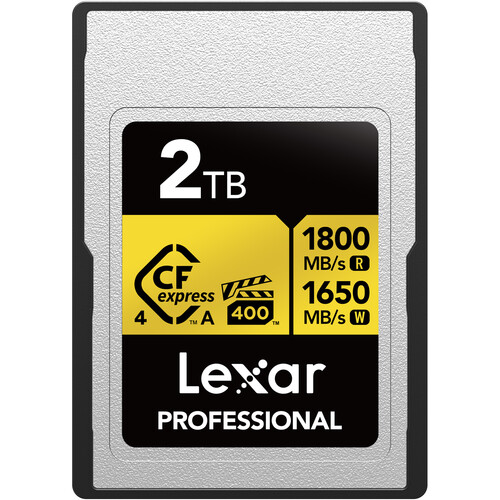Lexar Professional GOLD CFexpress 4.0 Type A 2TB