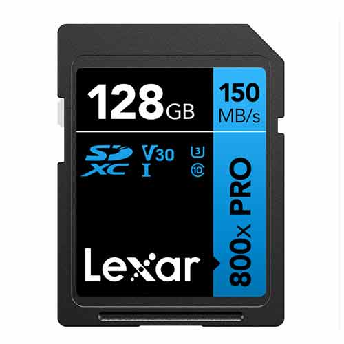 Lexar High-Performance 800xPRO SDXC UHS-I BLUE 128GB