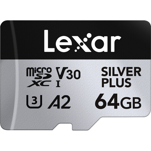Lexar Professional SILVER PLUS microSDXC UHS-I 64GB