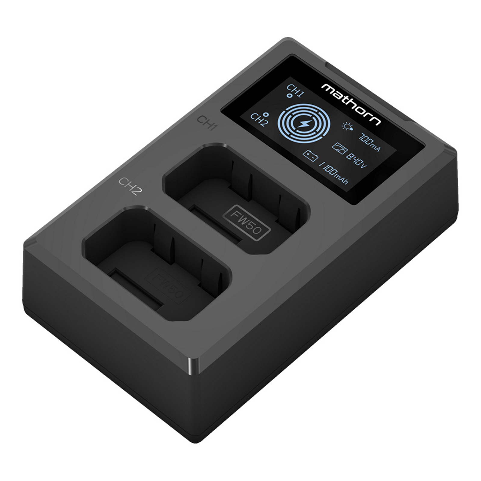 Mathorn MBC-D120 Dual Charger for Sony NP-FW50