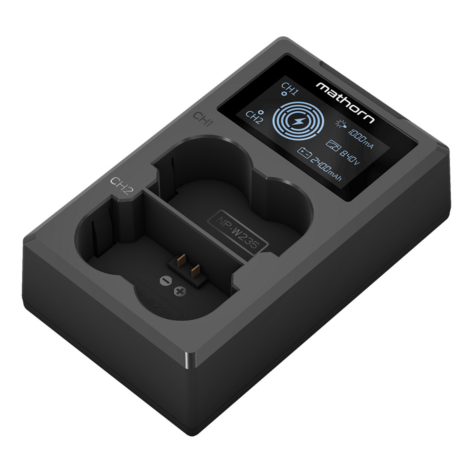 Mathorn MBC-D230 Dual Charger for Fujifilm NP-W235