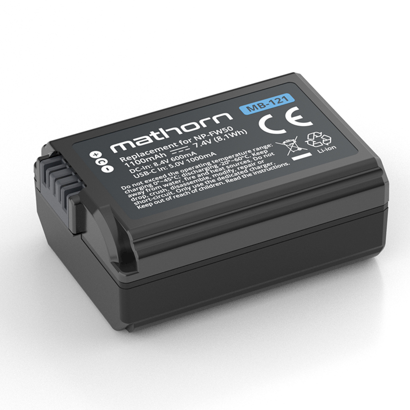Mathorn MB-121 Battery for Sony NP-FW50
