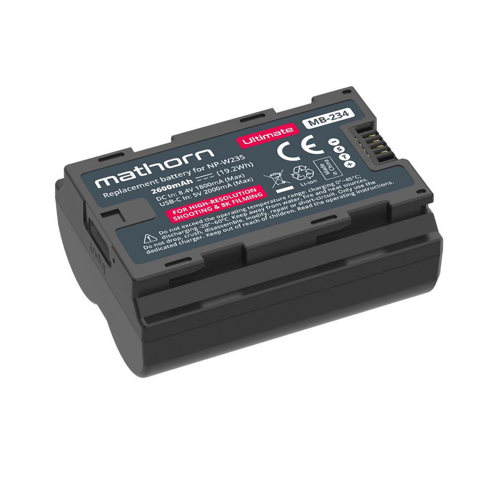 Mathorn MB-234 Battery for Fujifilm NP-W235
