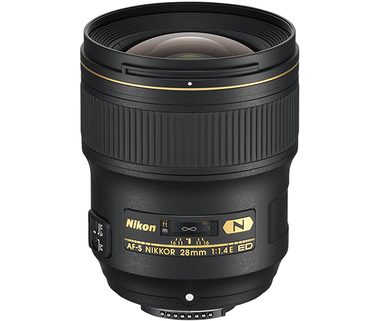 AF-S NIKKOR 28mm f/1.4E ED