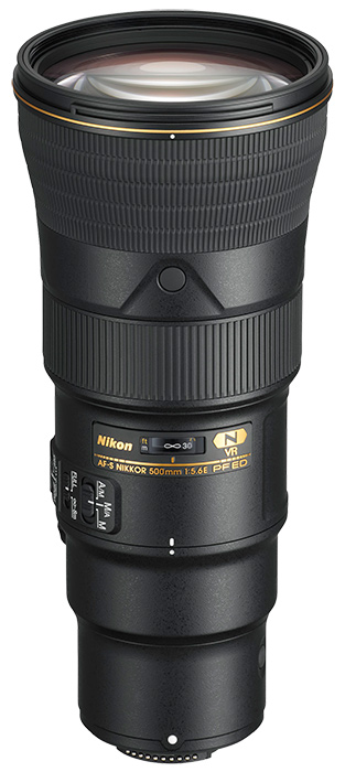 AF-S NIKKOR 500mm f/5.6E PF ED VR