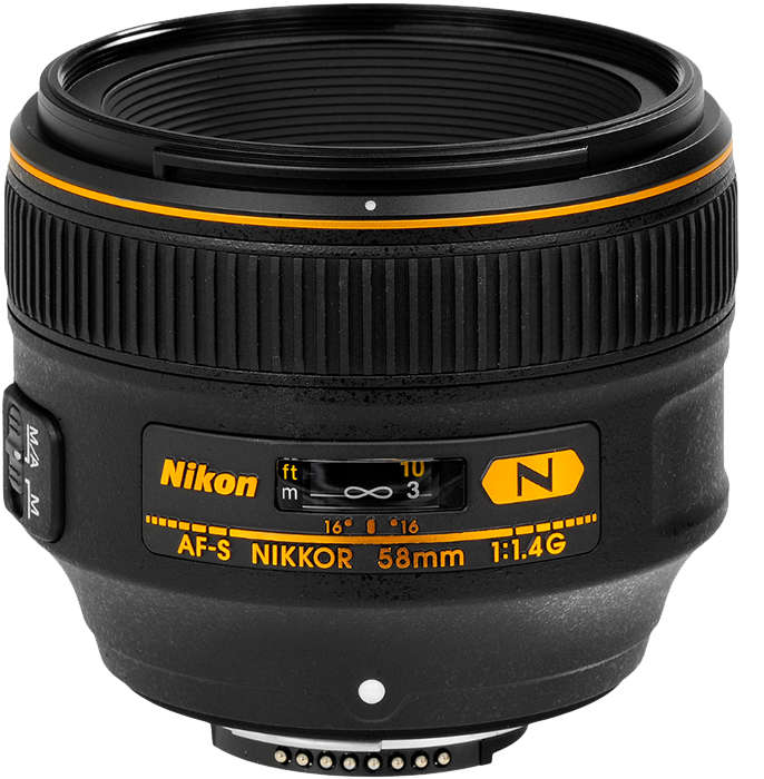 AF-S NIKKOR 58mm f/1.4G