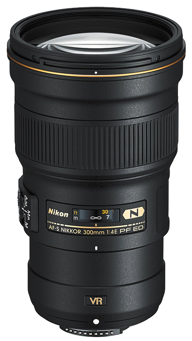 AF-S NIKKOR 300mm f/4E PF ED VR