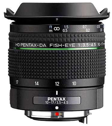 HD DA 10-17mm f/3.5-4.5 ED Fisheye