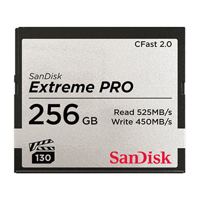 SanDisk Extreme PRO CFast 2.0 256GB