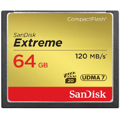 SanDisk Extreme CompactFlash 64GB