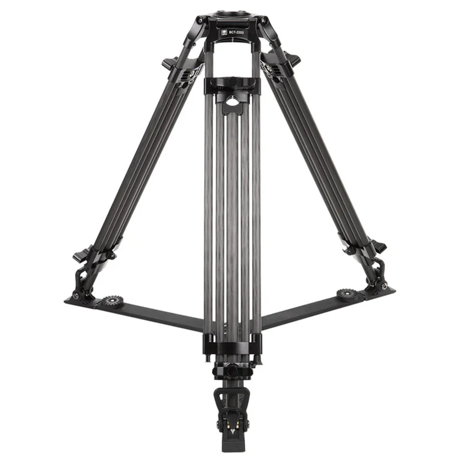 SIRUI BCT-2203 10x Carbon Broadcast Tripod with 75mm Half Ball