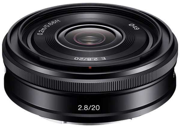 Sony E 20mm f/2.8