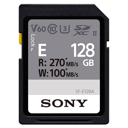 Sony SF-E SDXC UHS-II 128GB