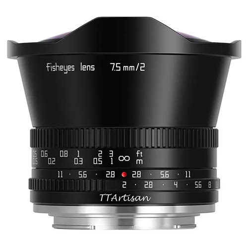 7.5mm f/2 Fisheye